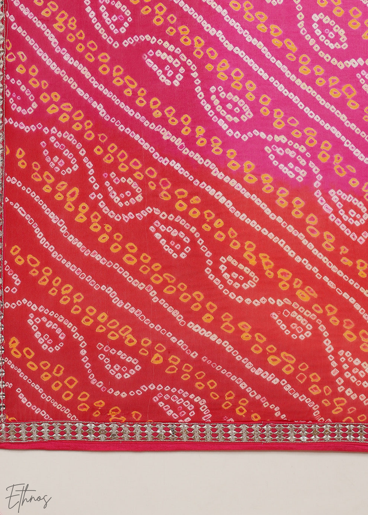 Olive Green Sequins Georgette Lehenga